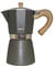 Gnali & Zani VEZ003/IND/GREY - Caffettiera in alluminio, colore: Grigio