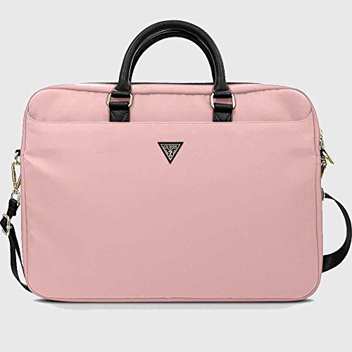Guess Tasche GUCB15NTMLLP 16 rosa Nylon Triangle Logo