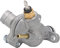Akozon Termostato della Pompa Dell'acqua, Sostituzione del Gruppo del Termostato della Pompa Dell'acqua in Lega di Alluminio per CF250 CN250 Scooter Ciclomotore ATV Quad