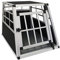 Auto Hundetransportbox Kleine Einzelbox Hundebox Transportbox Gitterbox Fahrzeugbox Kofferraumbox Katzen Hunde Aluminium Trapez