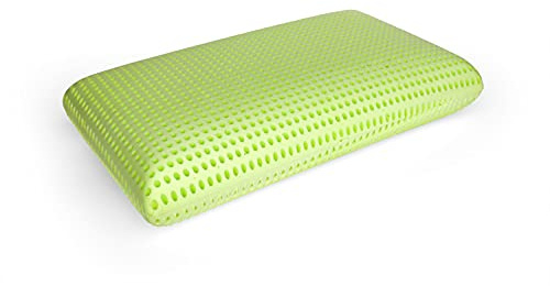 Talamo Italia - Talamo Italia Kissen für das Bett, 100% Made in Italy, Abnehmbares Seifen Kissen aus Memory Foam, hypoallergen und atmungsaktiv, 70x40xh16 cm