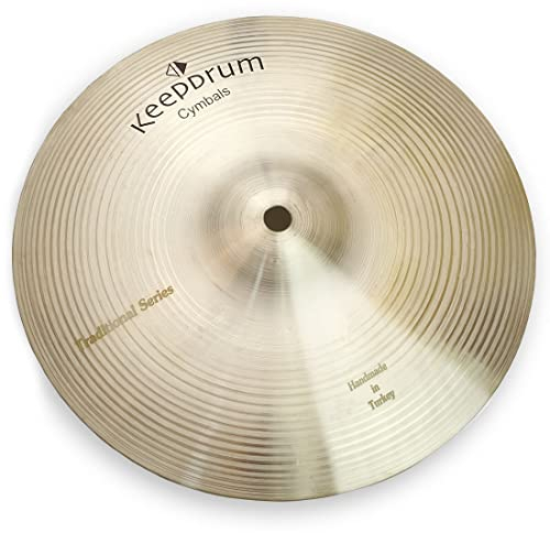 keepdrum Tradicional Serie Splash Platillos de efectos, 10 pulgadas