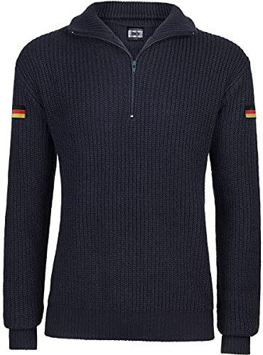 BWuM Bundeswehr Troyer mit Flaggen, Größe:XS, Farbe:Navy Blau
