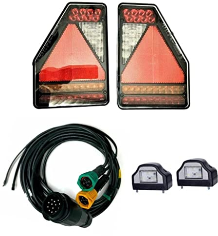 MelTruck® LED Anhängerbeleuchtung Led Control Box CANBUS Kabel 5m LED Kennzeichenleuchte
