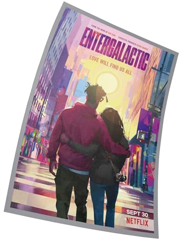 Entergalactic Movie Poster Größe 11 x 17(28 x 43 cm) Dekorative Rahmenloses Kunst Geschenk Leinwand Poster