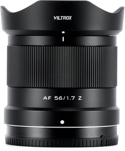 VILTROX 56mm F1.7 per Nikon Z-Mount Obiettivo,AF 56mm F1.7 per Nikon Primo Standard,APS-C Obiettivo per Nikon Z-Mount ZFC Z30 Z50 Z5 Z6 Z6II Z7 Z7II Z8 Z9