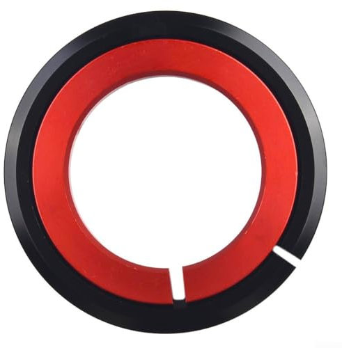 Tapered/straight Tube Conversion Crown Race Ring Fork Adapter, Bike Accessory (Double Ring)