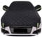 Auto-Hagelabdeckung für Volkswagen Polo 3 (Typ 6N)(1994-1999) Autoabdeckung,Gegen Hagel,wasserdichte,Staubdichte Uv Beständig Und Reißfest,mit reflektierenden Streifen und winddichten Gurten(Color: