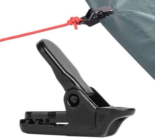Tarp Clips Clamps | Waterproof Cloth Clip Pressure Lock Design,Fixed Tarp Excellent Grip Locking Handle Alligator Clip Design For Tents, Awnings, Banners, Or Covers