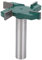 Flattening Surface Planing Router Bit, Planer Bit Compatible with CNC Machines 4 Flute Design 50.8mm Cutting Width, Treatment Grooving