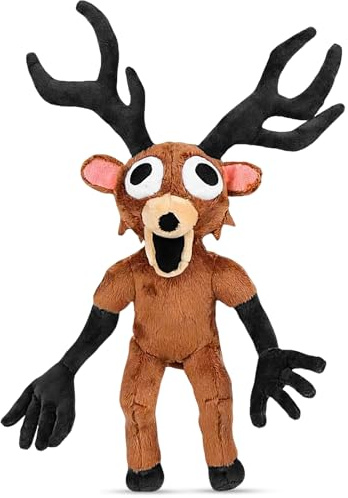 Axinyijia Peluche 99 Nuit dans la Forêt 35cm Peluche Cerf 99 Nights in The Forest Cadeaux pour Enfant (A)