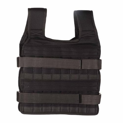 Gilet con pesi Kukyller, giacca da allenamento in rete traspirante Gilet fitness da allenamento da 15 kg per la corsa