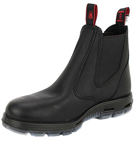 redback UBBK Unisex Chelsea Boots aus Australien - Black - UK 11.0 / EU 46.0