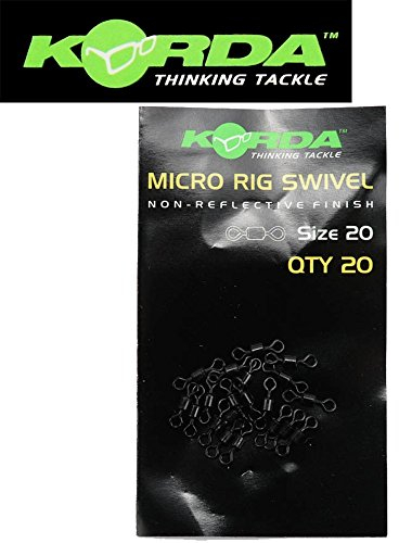 Korda Micro Rig Swivel - 20 Stück