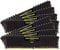 Corsair Vengeance LPX CMK128GX4M8B3000C16 Kit di Memoria RAM da 128GB, 8x16GB, DDR4, Nero