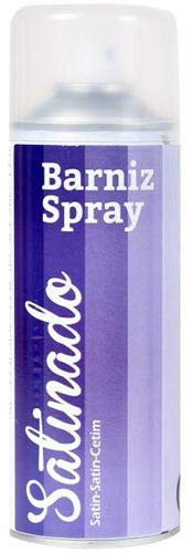 BARNIZ SATINADO SPRAY ARTIS DECOR 400ML (MADERA, CRISTAL, PAPEL, CERÁMICA, METAL)