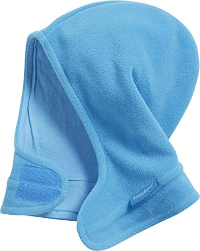 Playshoes Unisex Kinder Fleece-Schlupfmütze Winter-Mütze, aquablau, 47/49cm