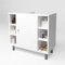 Vicco Waschbeckenunterschrank Fynn, Waschtischunterschrank, Weiß, 60 x 54 cm