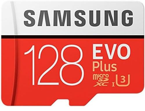 Samsung MicroSDXC - Tarjeta de memoria de 128 GB - Amazon Exclusive Packaging