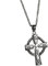 OIDEA Herren Keltischer Knoten Halskette: Vintage Kreuz Anhänger mit Kette aus Edelstahl Retro Kreuzkette Religiöser Schmuck Geschenk für Männer Vater Freund