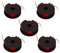 Bobine de fil de rechange pour coupe-bordures Grizzly Tools ERT 450-20 2 x 3 m, rose