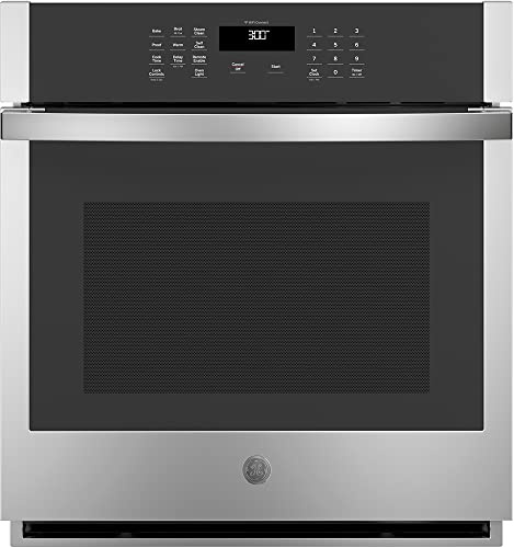27 in. Smart Single Electric Wall Oven Self-Cleaning in Stainless Steel