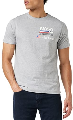 NASA Men's Plane Aeronautics T - Shirt