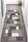 Korridor Teppich- Geometrische Flur Läufer Teppich, rutschfeste, Breite 60cm / 80cm / 100cm / 120cm erhältlich, Länge Anpassbare for Corridor (Size : 60×300cm)