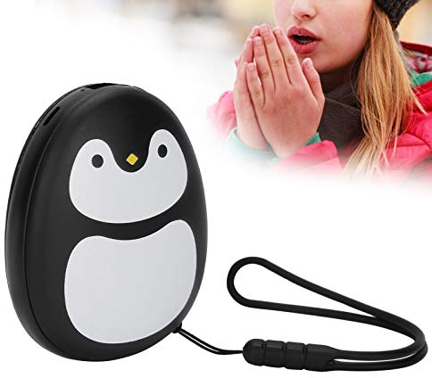Cute Cartoon Hand Warmers, Portable 4000mAh Power Bank, Rechargeable Hand Heater, Battery Powered Body Warmer for Camping Hunting, Perfect Warm Gift for Winter