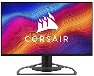 Corsair XENEON 32QHD165 Monitor da Gioco IPS QHD (2560 x1440) da 32 pollici (FreeSync Premium Adaptive Sync, frequenza di aggiornamento 165 Hz, Display HDR 400, USB 3.1 Type-C, DisplayPort) Nero