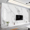 ZCLCHQ Fototapete 3D Weisser Marmor Wandgemälde Tapete 3D Tapeten Wohnzimmer Schlafzimmer TV Hintergrund Wand Dekoration Größe:W350CMxH256CM
