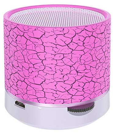 Ruiqas Enceinte Bluetooth sans Fil avec Basses Profondes et Son stéréo Puissant, Haut-Parleur stéréo Portable avec Micro