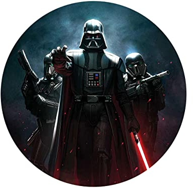 Tortenaufleger Star Wars Darth Vader 2, rund 20cm Fondantpapier PREMIUM
