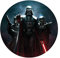 Tortenaufleger Star Wars Darth Vader 2, rund 20cm Fondantpapier PREMIUM