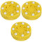 CLISPEED 3 STK Rollschuhlaufen Inline-Hockey Straßenhockey-Puck Trainieren Straßenpucks Für Das Training Pucks Für Rollhockeyspiele Inline-Roller Männer Und Frauen Pp Spielzeugball Sport