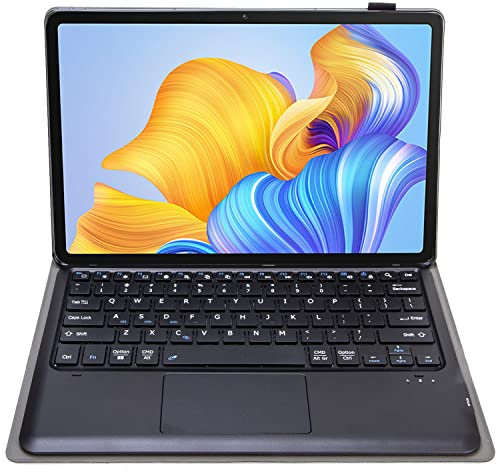 ZOMUN Étui de clavier pour tablette Honor 8 (Honor Pad 8), clavier Bluetooth sans fil, souris Touchpad, étui de protection en TPU souple
