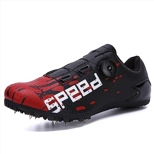 Scarpe da Pista Scarpe da Corsa atletiche Sneakers Sprint Field Racing Scarpe Chiodate per Uomo e Donna,C,41