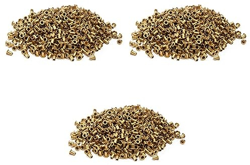 Bdfhjln 3000Pcs Kupfer Imkerei Oesen fuer Frames Bee Hive Ausruestungen Kupfer Caps