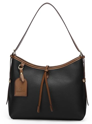 unisoul Handtasche Damen Tote Bag Shopper Groß,infache Handtaschen PU Leder Tote Shopper Bag -Mode Schule Arbeit Freizeit Henkeltasche mit Reißverschluss