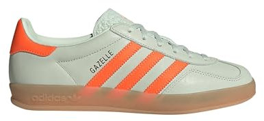 adidas Gazelle Indoor Woman (Verlin/Narsol/GUM3, Sistema Taglie Calzature EU, Adulto, Donna, Numeri, Medio, 39 1/3), Verde, 39 1/3 EU