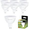 Lumiled 230V GU5.3 LED Lampen Leuchtmittel Spot 10 Stück Set, MR16 8W (entspricht 80W Halogen Glühlampen) 3000K Warmweiß 720 Lumen 120° Abstrahlwinkel Spots Glühbirnen Halogenleuchte