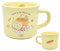 TREEWOO Kawaii Anime, tazza da caffè con motivo a forma di coniglietto, 380 ml, bella tazza in ceramica per adolescenti