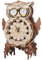 3D Holzpuzzle Erwachsene, Mechanische Eule Pendeluhr Holzbausatz, DIY Holz Pendeluhr Modellbausatz, Owl Clock Modellbausatz Kreative Bastelgeschen für Kinder Teenager Jungen Mädchen
