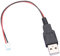 Fcnjsao USB Stecker Auf XH2.54 2P Klemmen Kabeldraht Für Stabile Und Sichere Verbindung Hohe Störfestigkeit