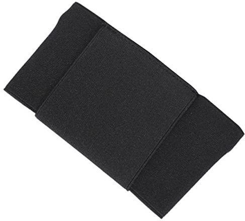 Laufsporttasche für Herren, Leicht, Atmungsaktiv, Nylon, Schwarz