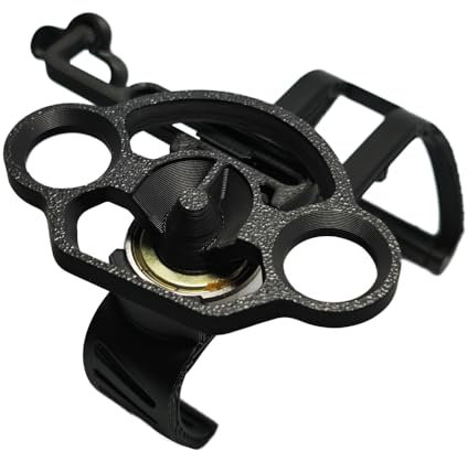 Mini Volante per GameSir Nova Lite, Accessori di Ricambio per Simulatore di Volante da Corsa Ausiliario per Controller di Gioco (Nero)