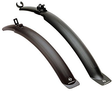 SKS Hightrek Guardabarros de MTB, Profex Steckschutzblech 24-28, Negro, Talla Única