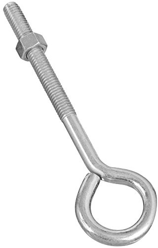 National Hardware N221-283 2160BC Eye Bolt in Zinc plated, 3/8 x 6, Pack of 1