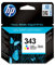 HP 343 tri-color Inkjet Print Cartridge gelb Tintenpatrone – Tintenpatronen (cyan, magenta, gelb, HP Photosmart 8450, 8150, 2710, 2610, 375, 325, HP Officejet 7410, 7310 & 6210, HP PSC 2350, HP Desk, Standard, Tintenstrahldrucker, 20 – 80%, 0 – 40 °C)