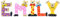 Playshoes Kinder Holz-Buchstaben Namen-Set Emily - Sortiert